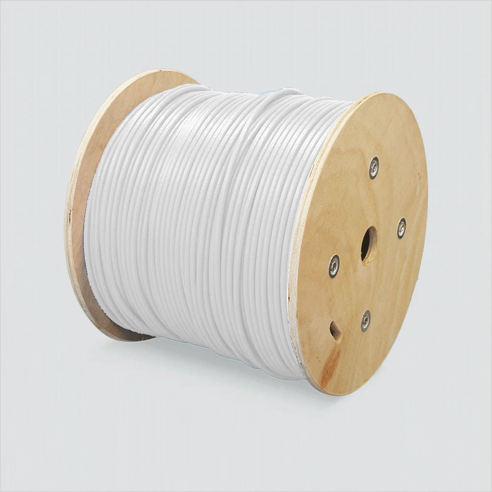 Cat6A Plenum Wavenet 6A04UPXX2 750MHz 10G UTP 23AWG 1000ft Solid Copper ETL Certified Ethernet Cable