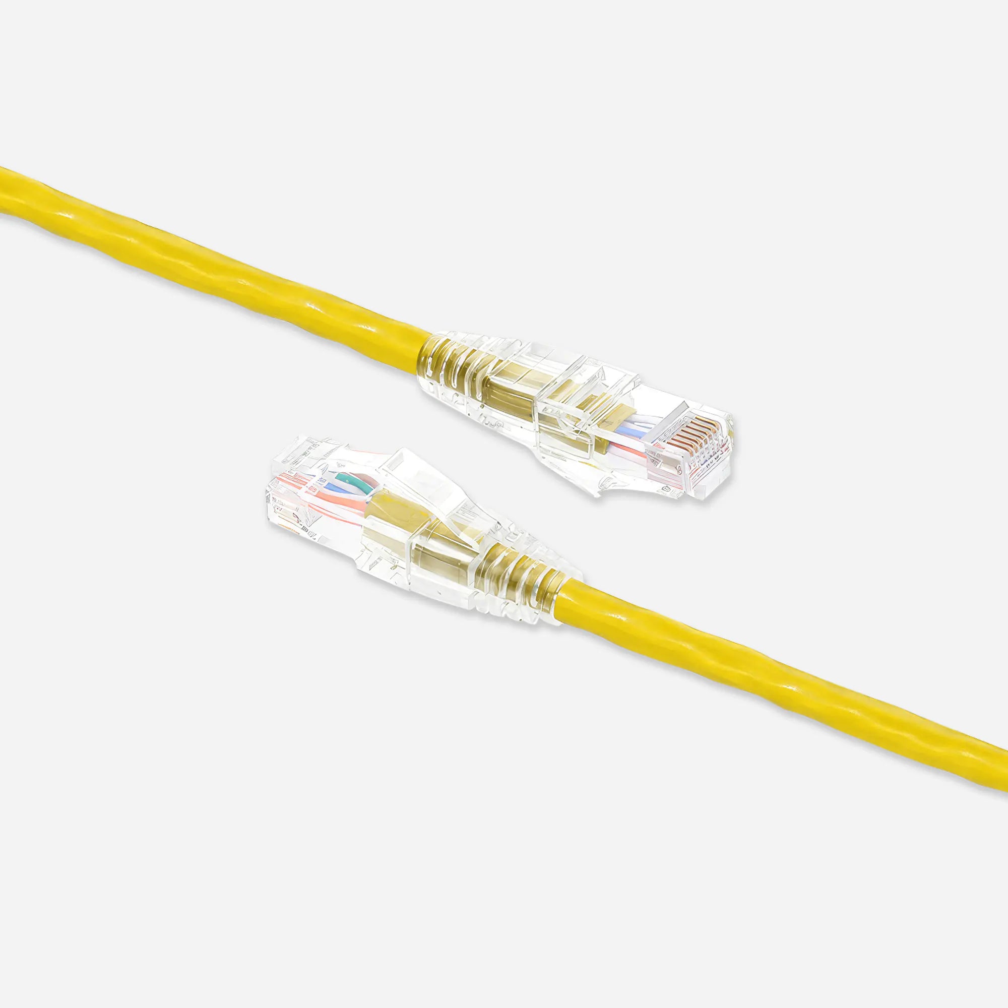1000ft Yellow Cat6a Solid Ethernet Cable, 10 Gb, Spool - View #7