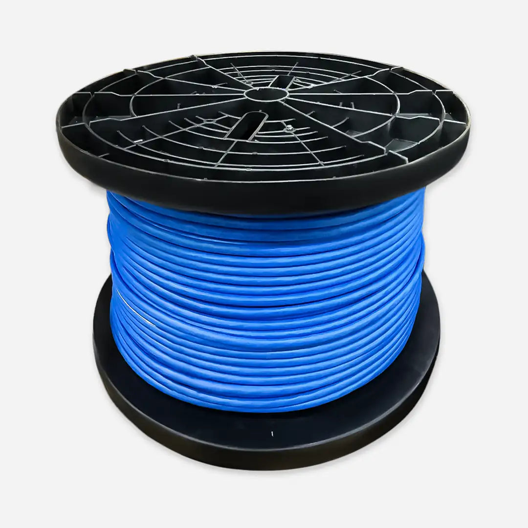 Cat6A Plenum Panduit TX6A PUP6AHD04BU-G 23AWG Blue 1000ft Cable