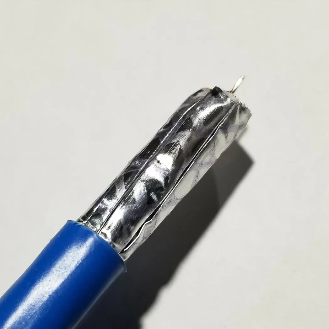 Cat6A Plenum GenSPEED Shielded - Internal Foil View