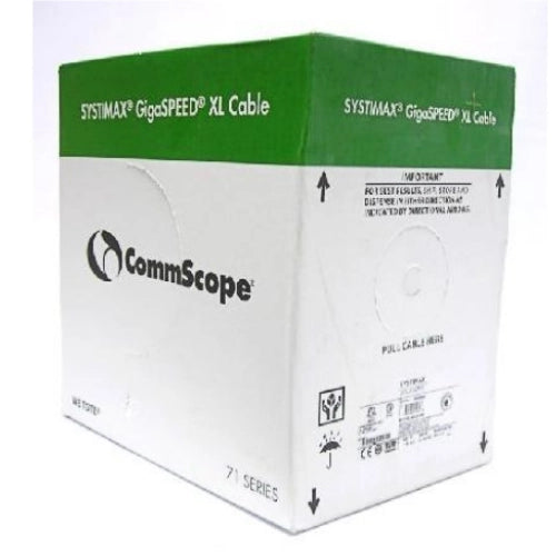 700208101 CommScope Systimax 2071E Cat6 Plenum White 1000Feet 23 AWG UTP W1000 Solid Copper Made In USA