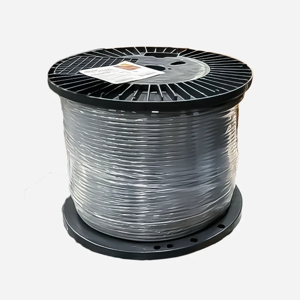 GenSPEED 7141851 Cat6A Plenum Solid Copper 1000ft UTP Gray Cable