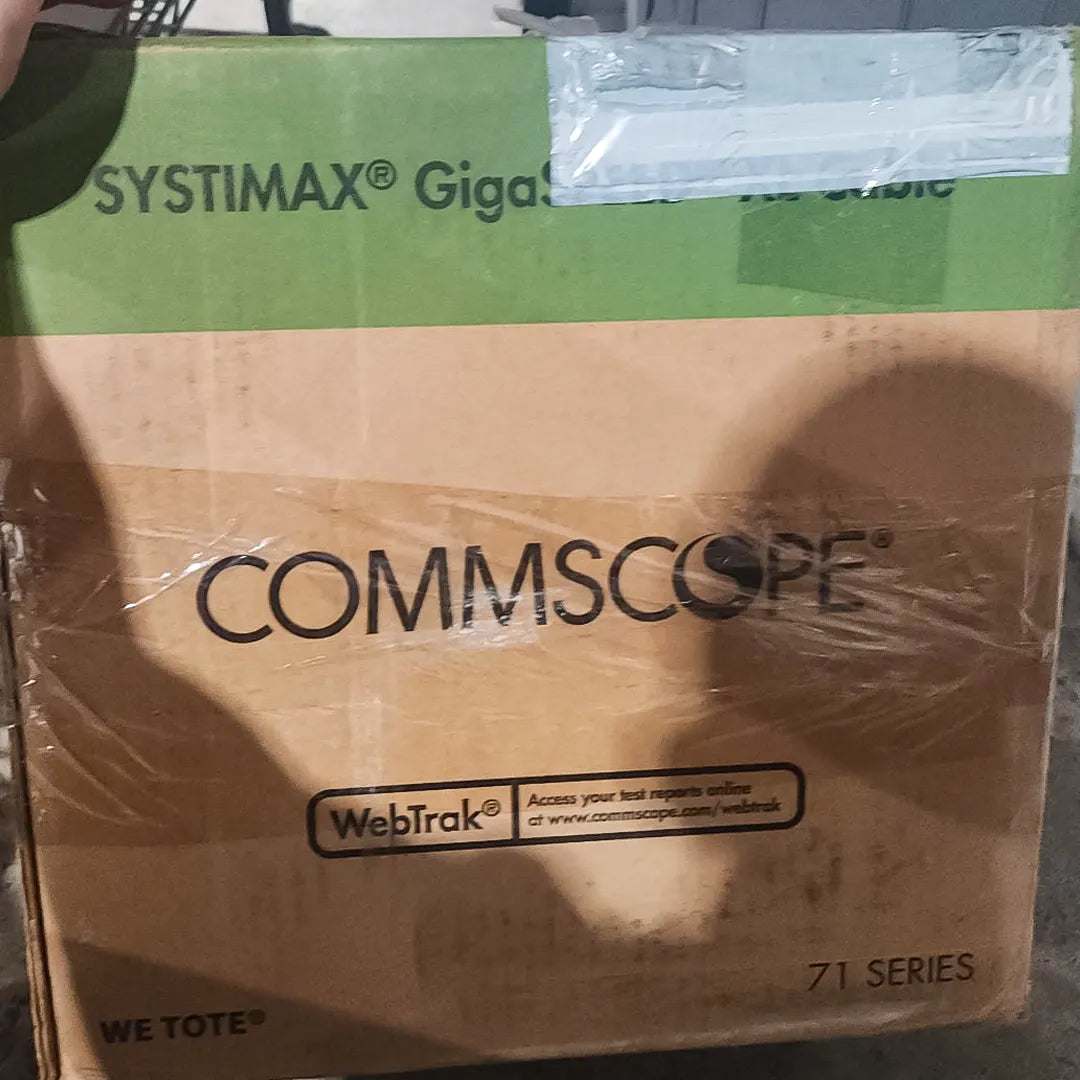 CommScope 1071E Systimax CAT6 Riser 1000ft UTP Purple Ethernet Cable