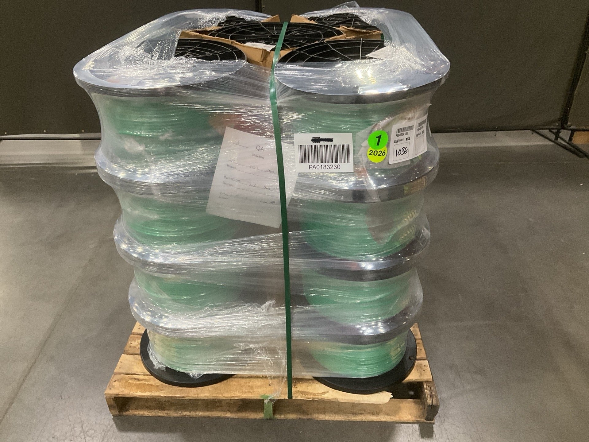 Cat6A Plenum GenSPEED 6A F/UTP USA Made 23AWG 1000ft Ethernet Cable