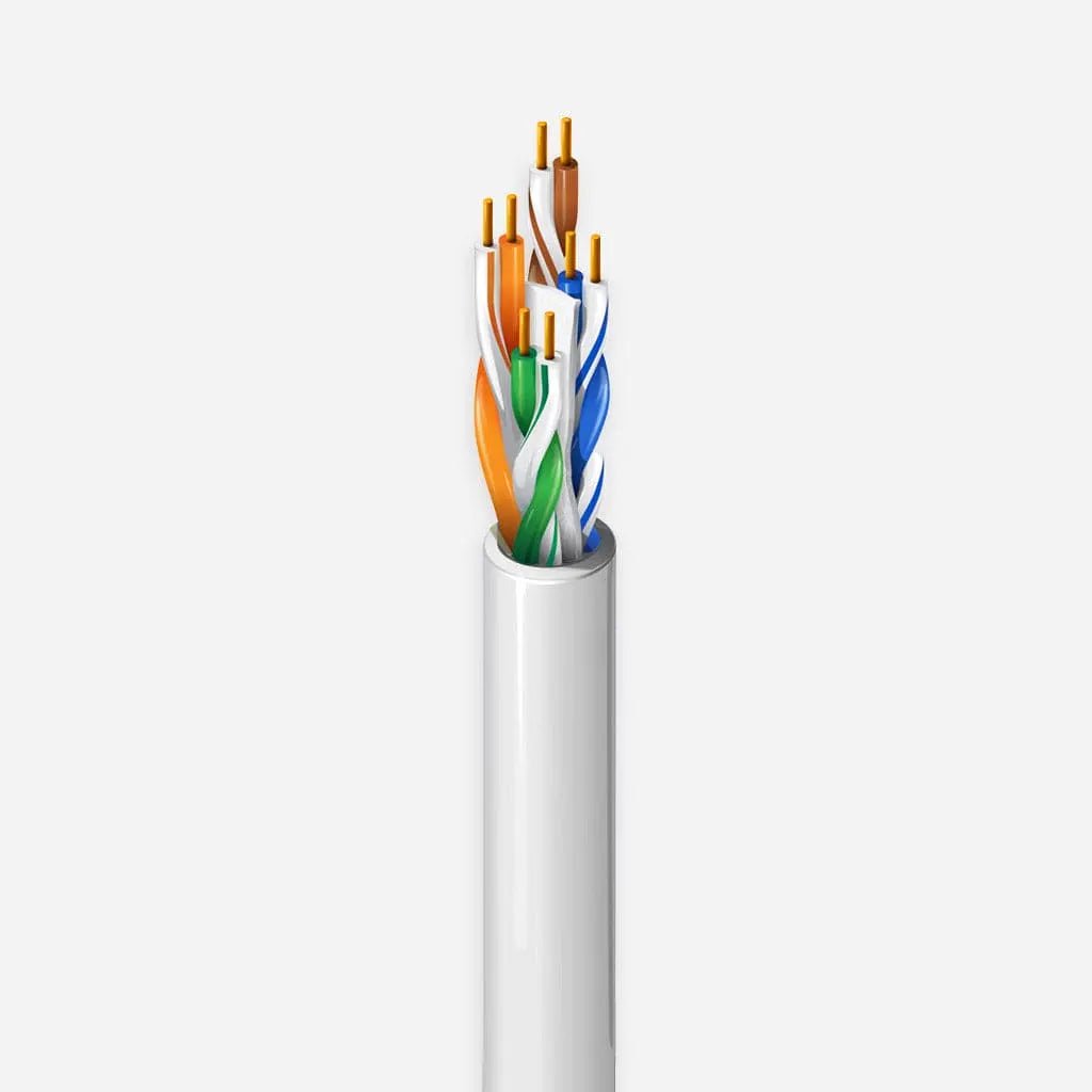CAT6 Riser UTP Cable white 1000ft