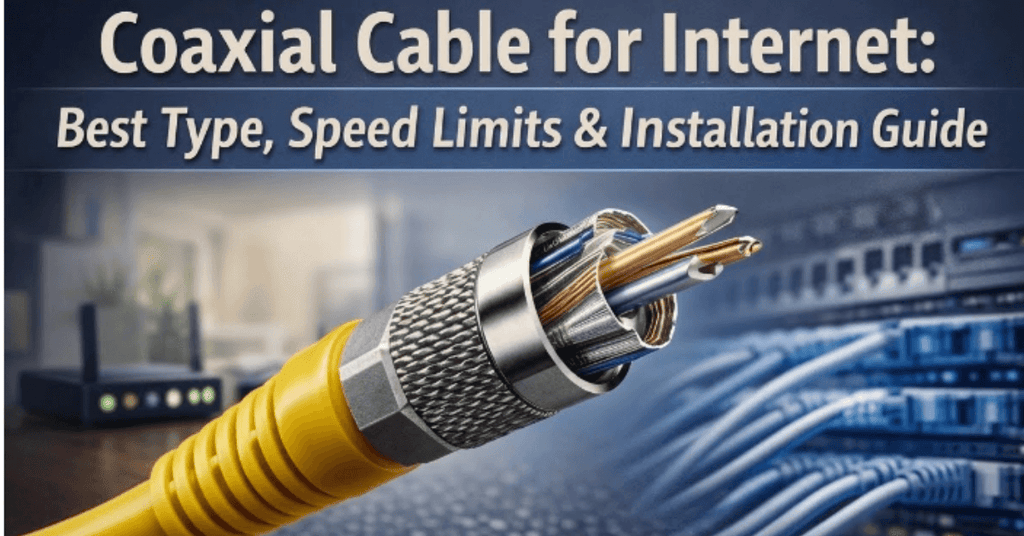 Coaxial Cable for Internet: Best Type, Speed Limits & Installation Gui