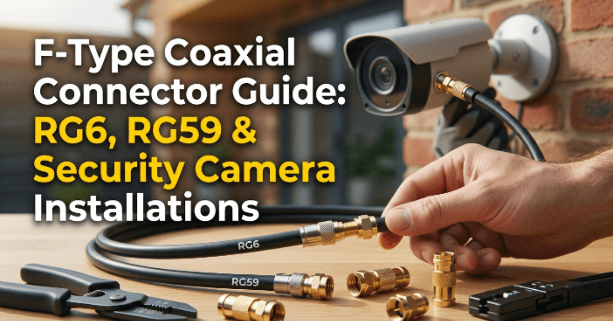 F Cable F-Type Coaxial Connector Guide
