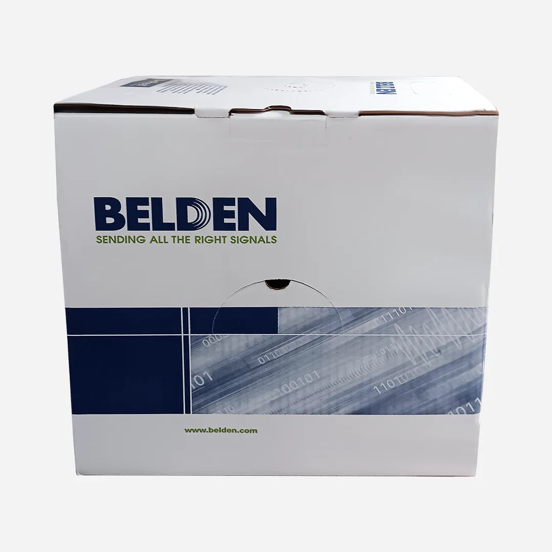 Belden 633938 RG6 Plenum CATV Duofoil Braid 1000ft Right Side View