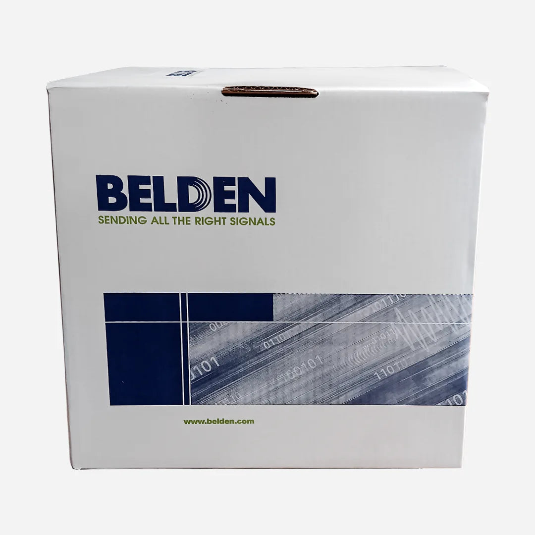 Belden 633938 RG6 Plenum CATV MATV Duofoil Braid 1000ft Side View