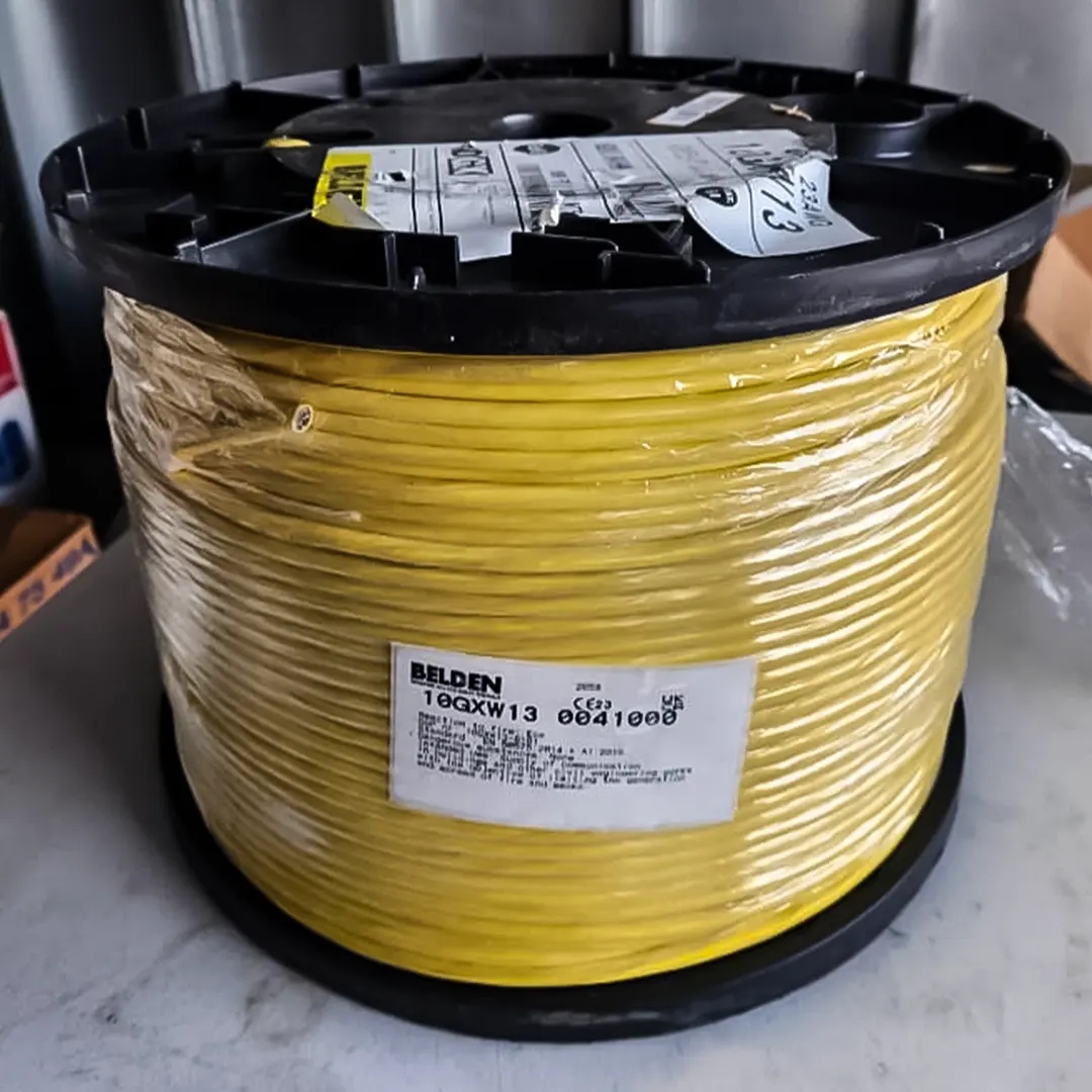 Cat6A Plenum Belden 10GXW13 Solid Copper 23AWG 1000ft Ethernet Cable