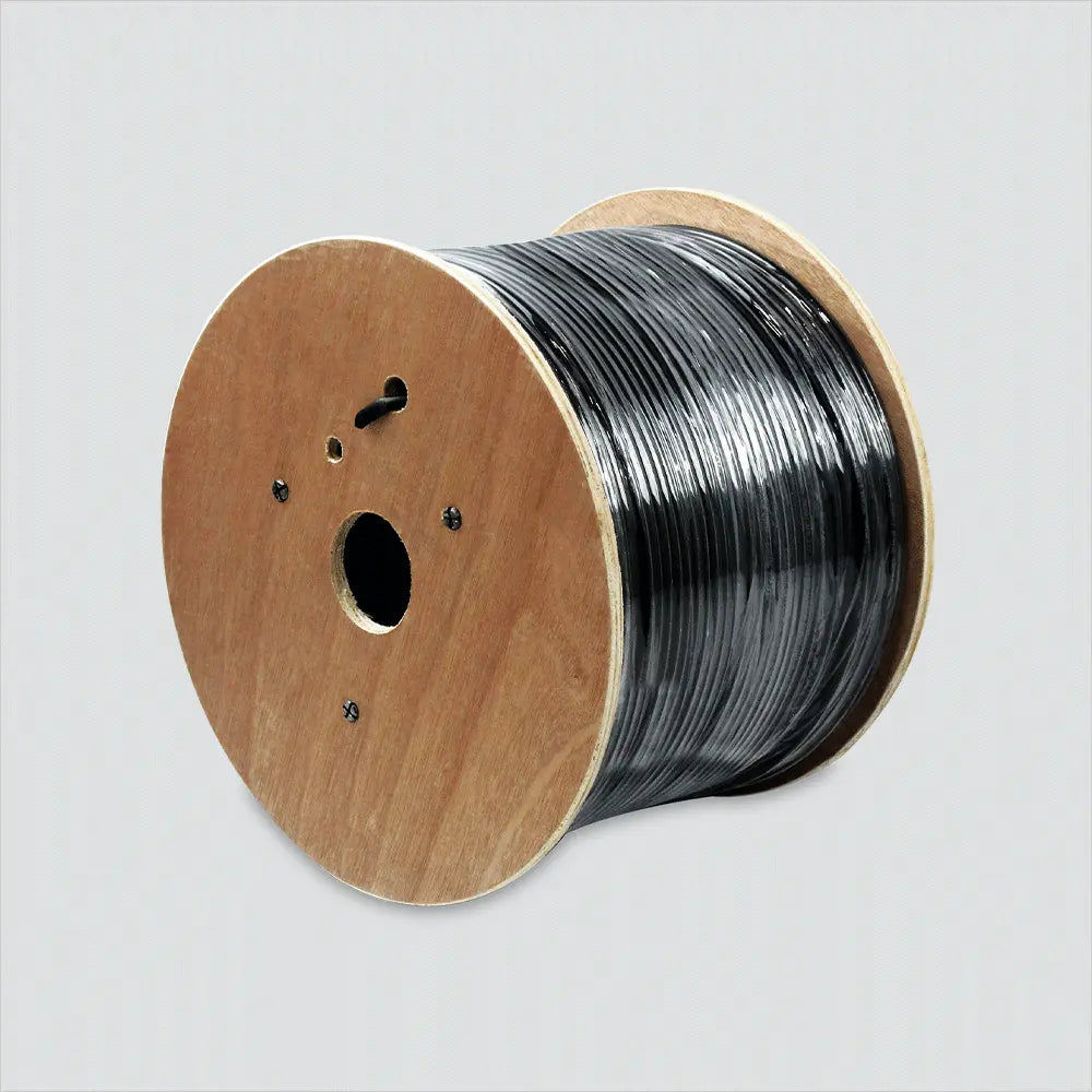 Cat6 Direct Burial Wavenet 6EOSPBK2N Waterblock PE 600MHz UTP 23AWG 1000ft Solid Copper Ethernet Cable