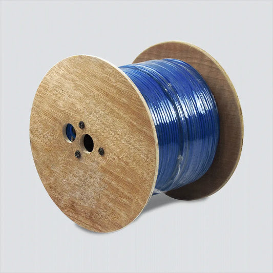 Cat6 Plenum Wavenet 6E04FPXX2N 600MHz F/UTP 23AWG 1000ft Solid Copper Ethernet Cable