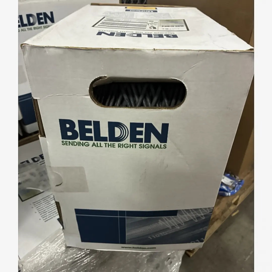 Cat6 Riser Belden 2412 1000ft USA Made 23AWG UL Listed Ethernet Cable