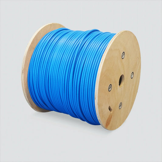 Cat6A Riser Wavenet 6A04FRBL2 750MHz 10G Shielded FTP 23AWG 1000ft Solid Copper ETL Certified Ethernet Cable