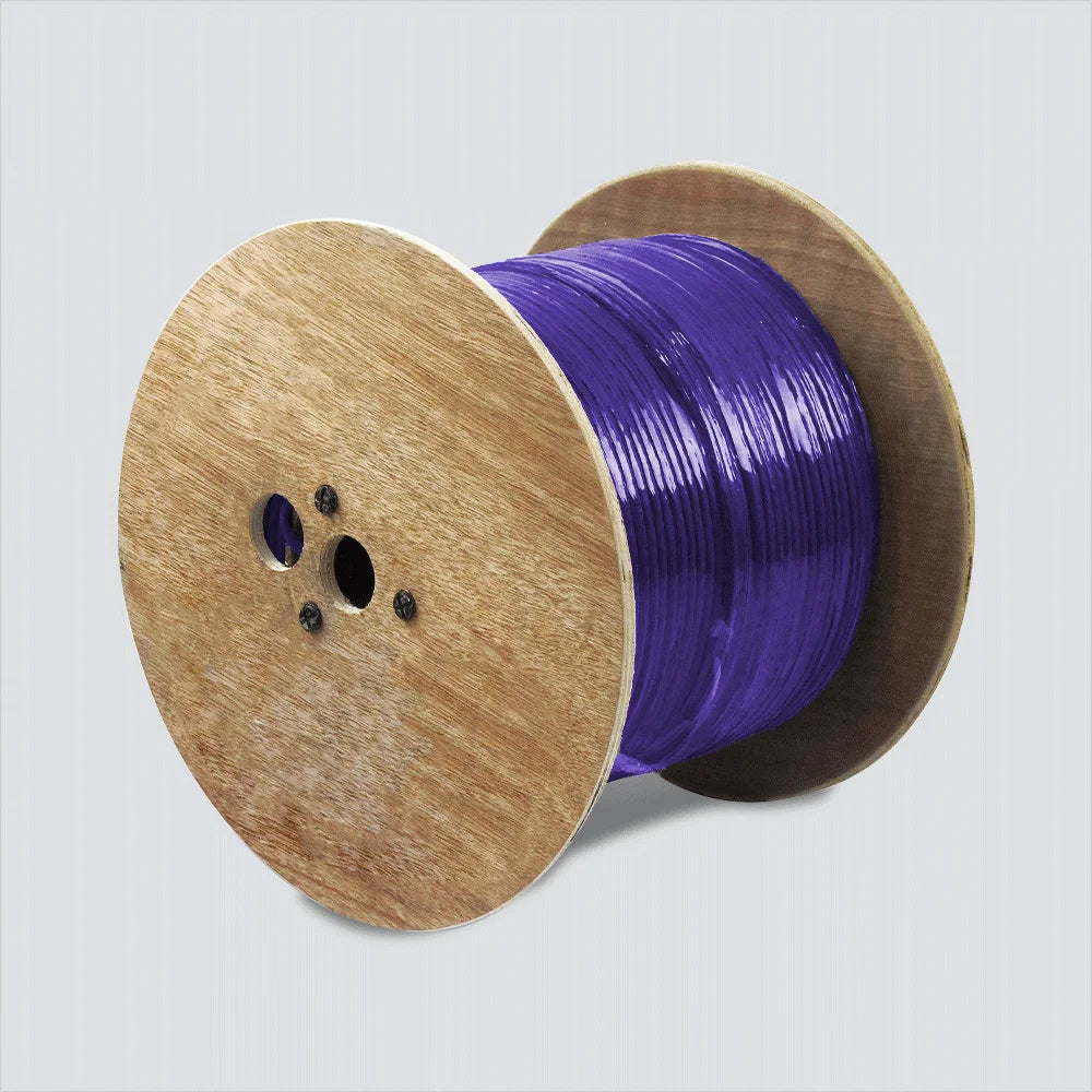Cat6 Riser Wavenet 6E04SRXX2N 600MHz F/UTP 23AWG 1000ft Solid Copper Ethernet Cable