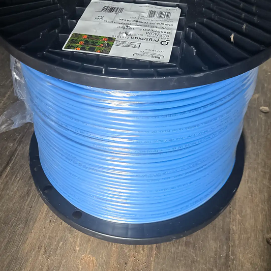 Cat6A Plenum GenSPEED 7151819 UTP 23AWG 1000ft Ethernet Cable