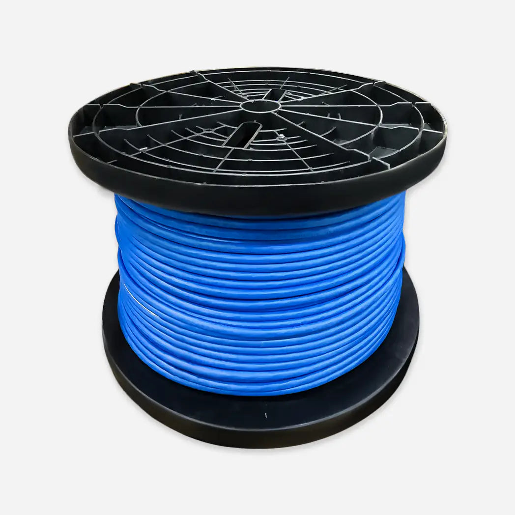 CAT6A Plenum (CMP) UTP Blue, OCC, UL Certified 1000ft Ethernet Cable