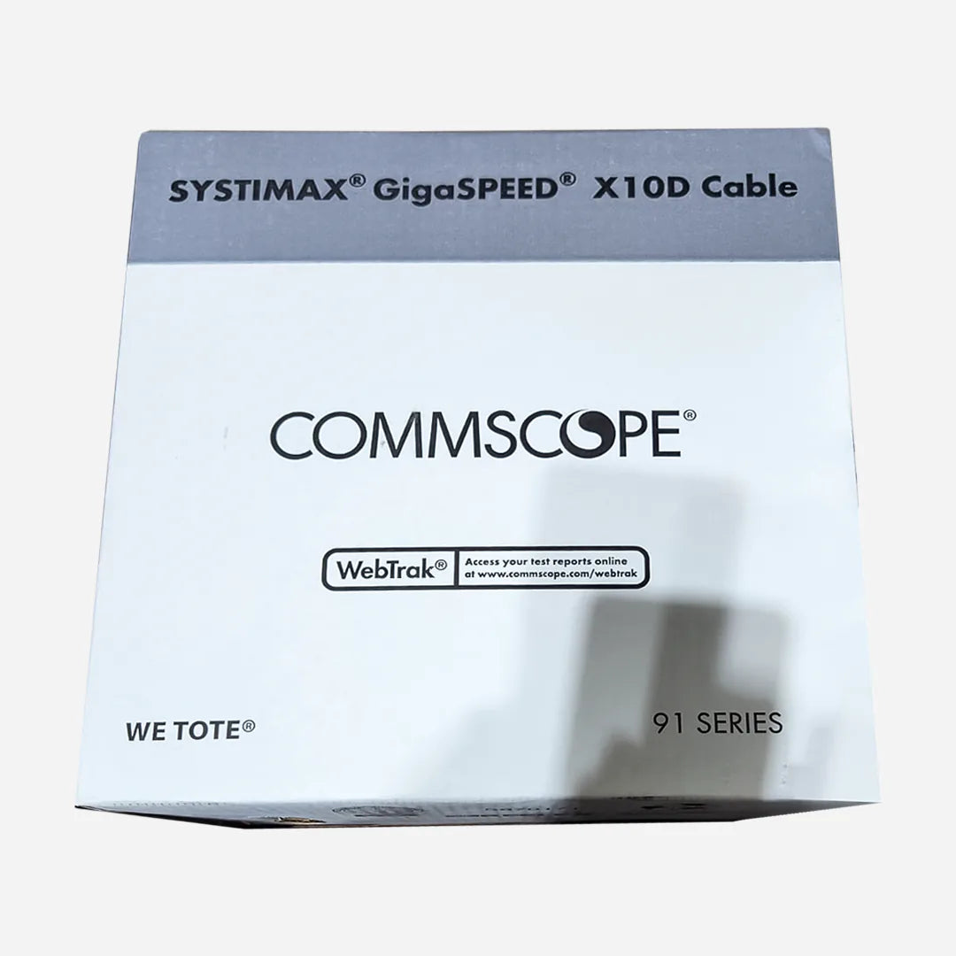 CommScope 2091SDB Cat6A Plenum X10D UTP 23AWG 1000ft Blue Cable