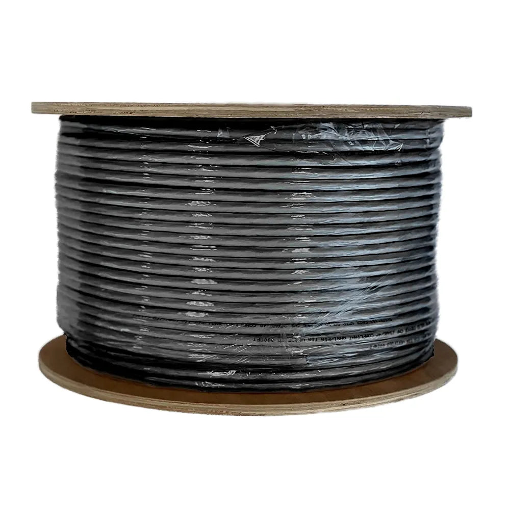 Cat7 Plenum Shielded S/FTP 23AWG 750MHz 1000ft Solid Copper Ethernet Cable