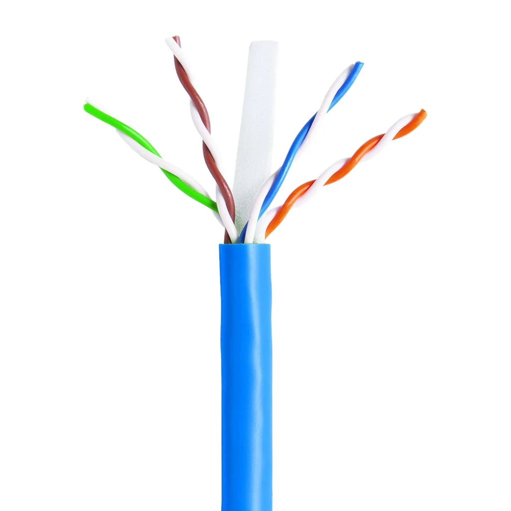 CommScope 1071E Cat6 Riser 23AWG Blue Solid Copper 1000ft Cable