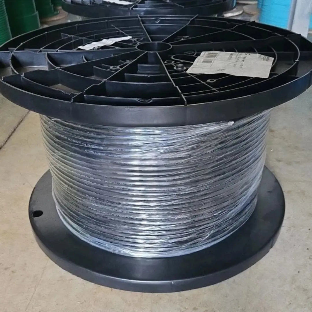 GenSPEED 9136100 Cat6A Outdoor 23AWG Black 1000ft Solid Copper Ethernet Cable
