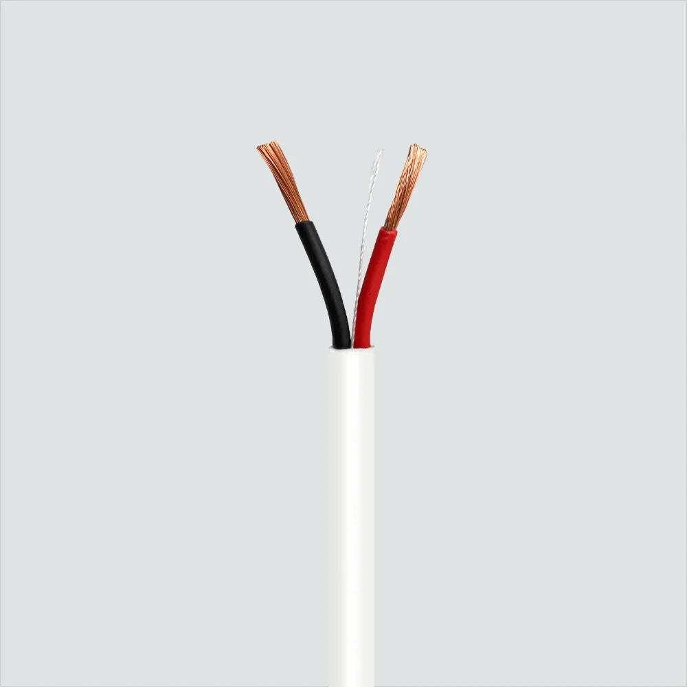 Wavenet AC1202RWH4-500 12/2 OFC Stranded Bare Copper Riser 12AWG 2C CMR 500FT Audio Cable