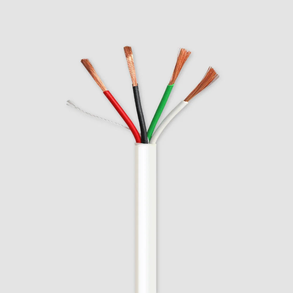 Wavenet AC1404HFXMXX4-500 14/4 Glossy Waterblock UV Rated Stranded Bare Copper Riser 14AWG 4C CMR 500ft Audio Cable