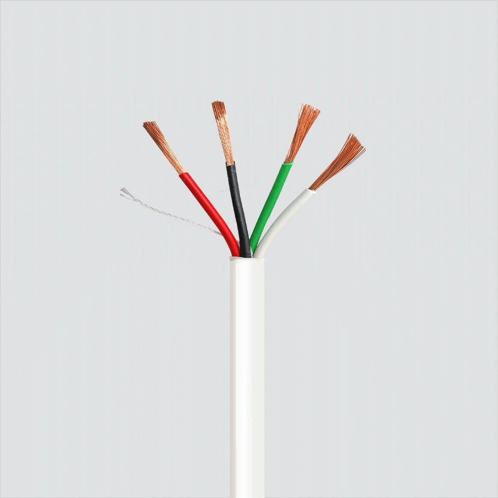 Wavenet AC1404RXX4-500 14/4 OFC Stranded Bare Copper Riser 14AWG 4C CMR 500ft Audio Cable