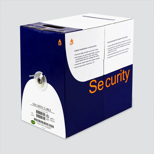 Wavenet SC2202RXX1-S 22/2 Stranded Copper 2C Riser 22AWG CMR 1000ft Security Cable (Pull Box)