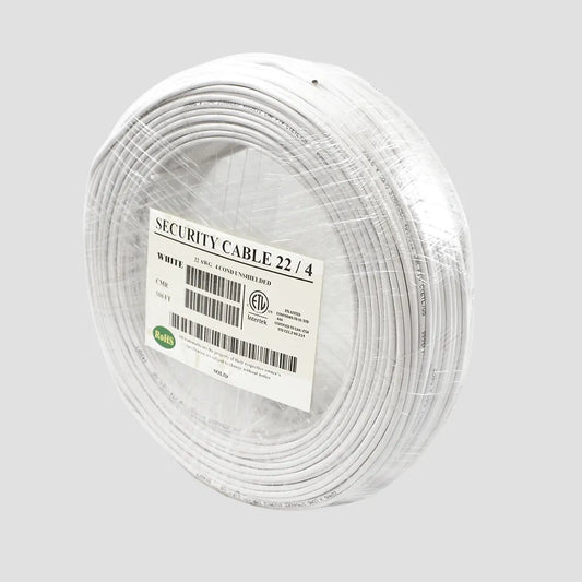 Wavenet SC2204RXX-500 22/4 Solid Copper 4C Riser 22AWG CMR 500ft Security Cable (Coil Pack)