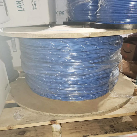 trueCABLE 6ECMRBLU_1Kbx Cat6 Riser UTP 23AWG 550MHz 1000ft Ethernet Cable