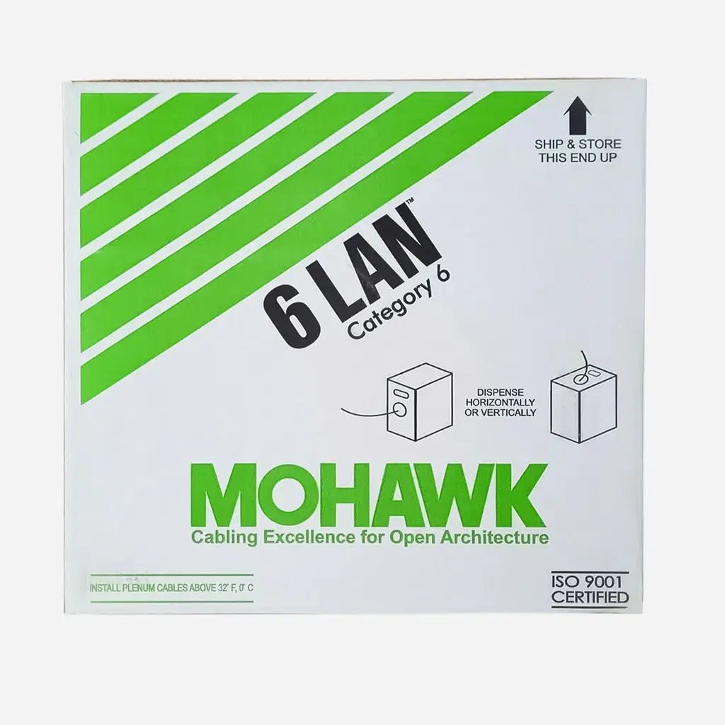 BERK-TEK | 10136230 LANmark-6 CAT6 Plenum 1000ft UTP Ethernet Cable Bo