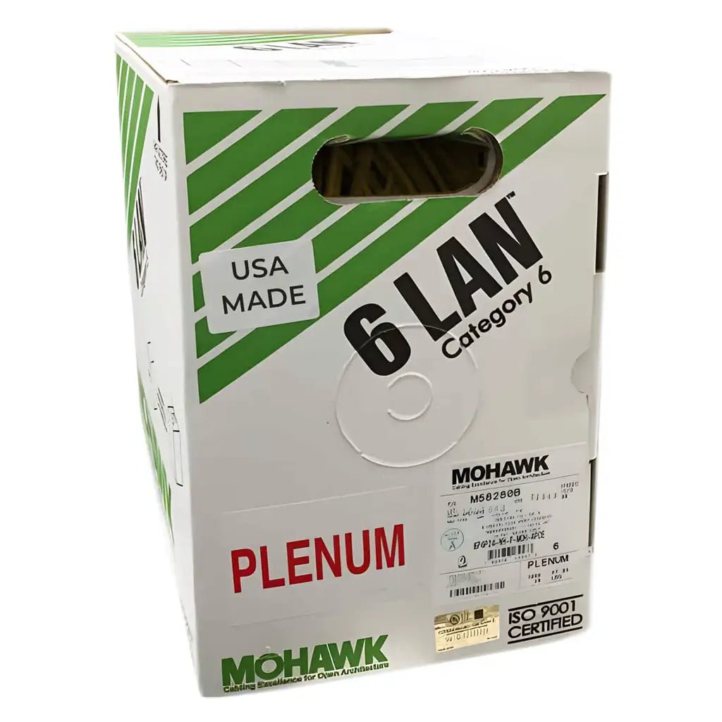 BERK-TEK | 10136230 LANmark-6 CAT6 Plenum 1000ft UTP Ethernet Cable Bo